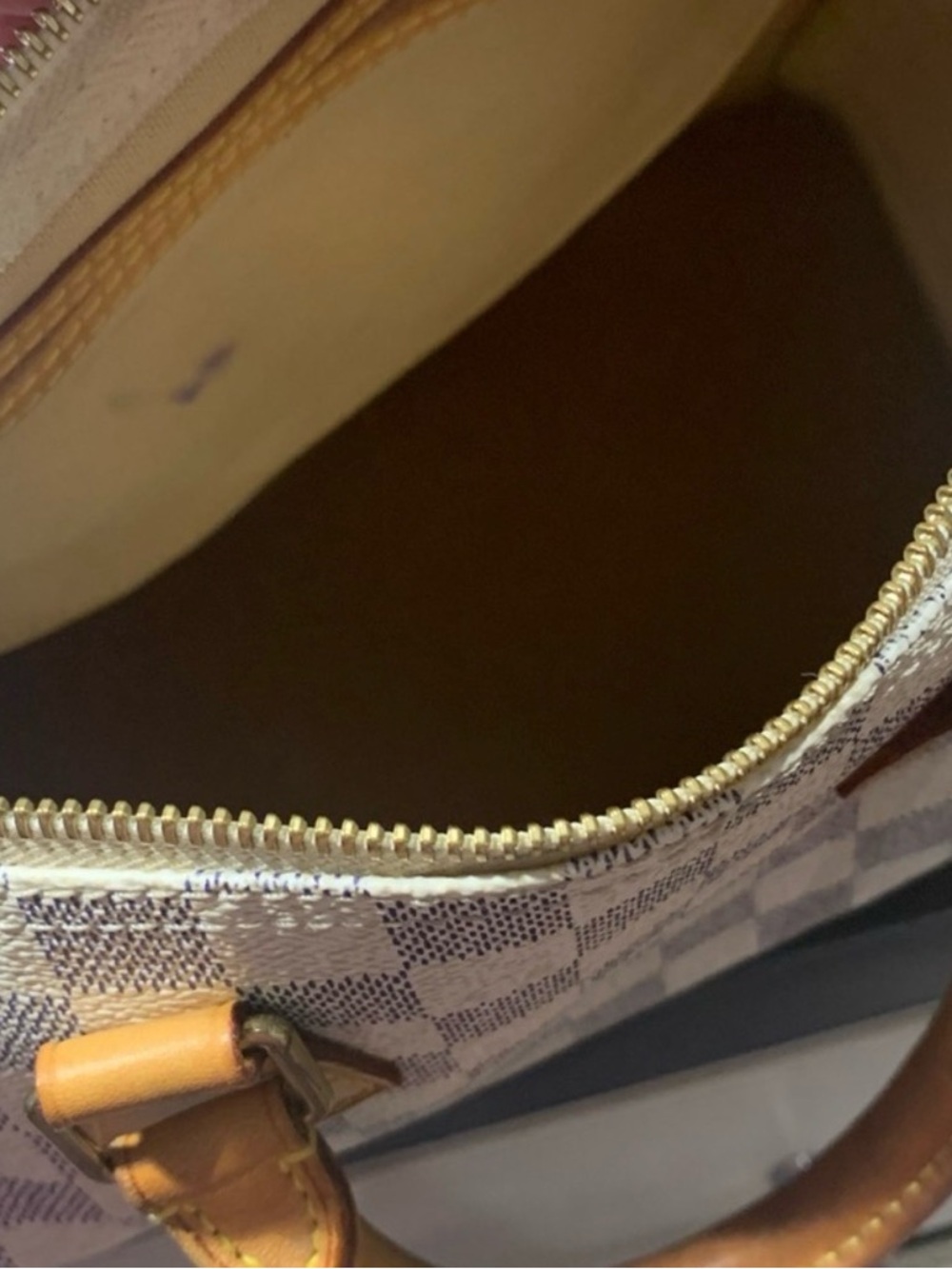 Louis Vuitton speedy 25 Damier Azur Authentic - Picture 2 of 10